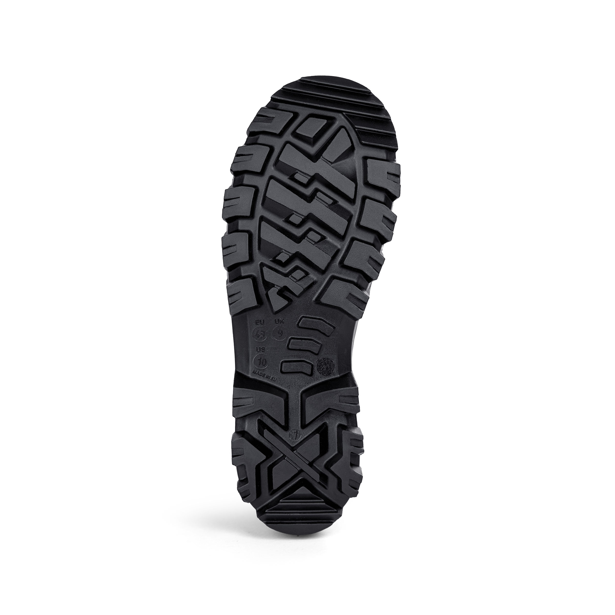 RigliteX fur SolidGrip, steel toe cap and midsole (S5), brown